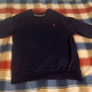 U.S. Polo Association Navy Crewneck Sweater